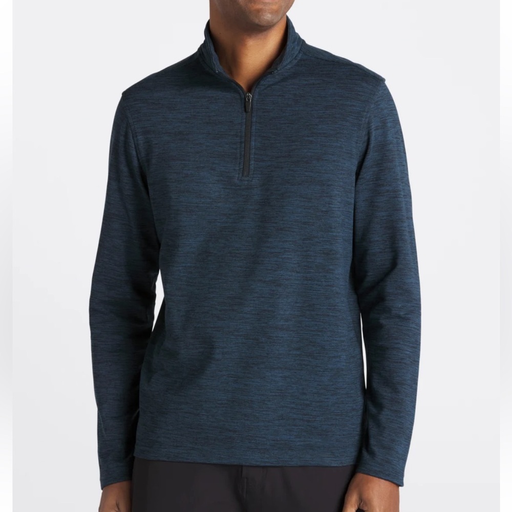 01.Algo Max Lightweight 1/4 Zip Performance Fleec… - image 1